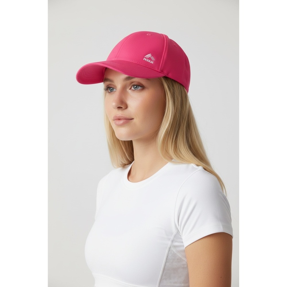 RBX Women Pink Mesh Performance Baseball Cap Adjustable Hat OS Athletic